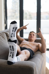 Stellies Socks - Solid White