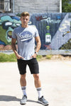 Jupiter Tee with Navy - Stellies Authentic Clothing