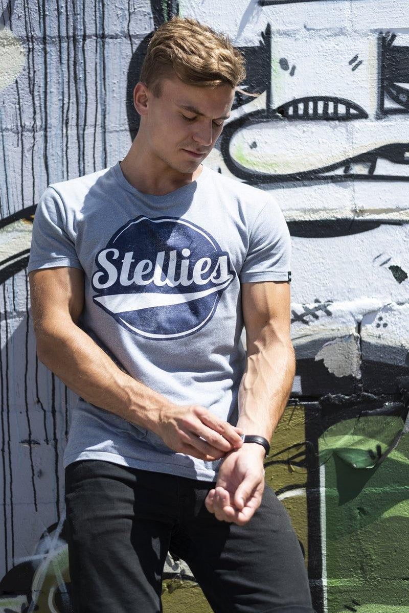 Jupiter Tee with Navy - Stellies Authentic Clothing