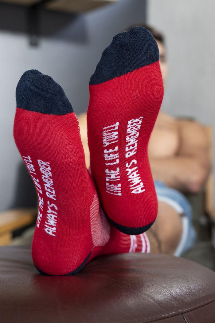 Stellies Socks in Robot Red - Stellies Authentic Clothing