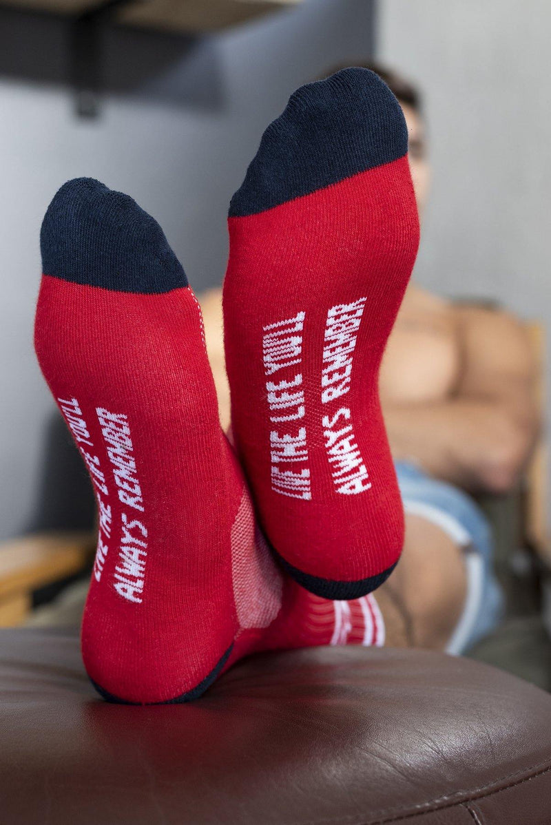 Stellies Socks in Robot Red - Stellies Authentic Clothing
