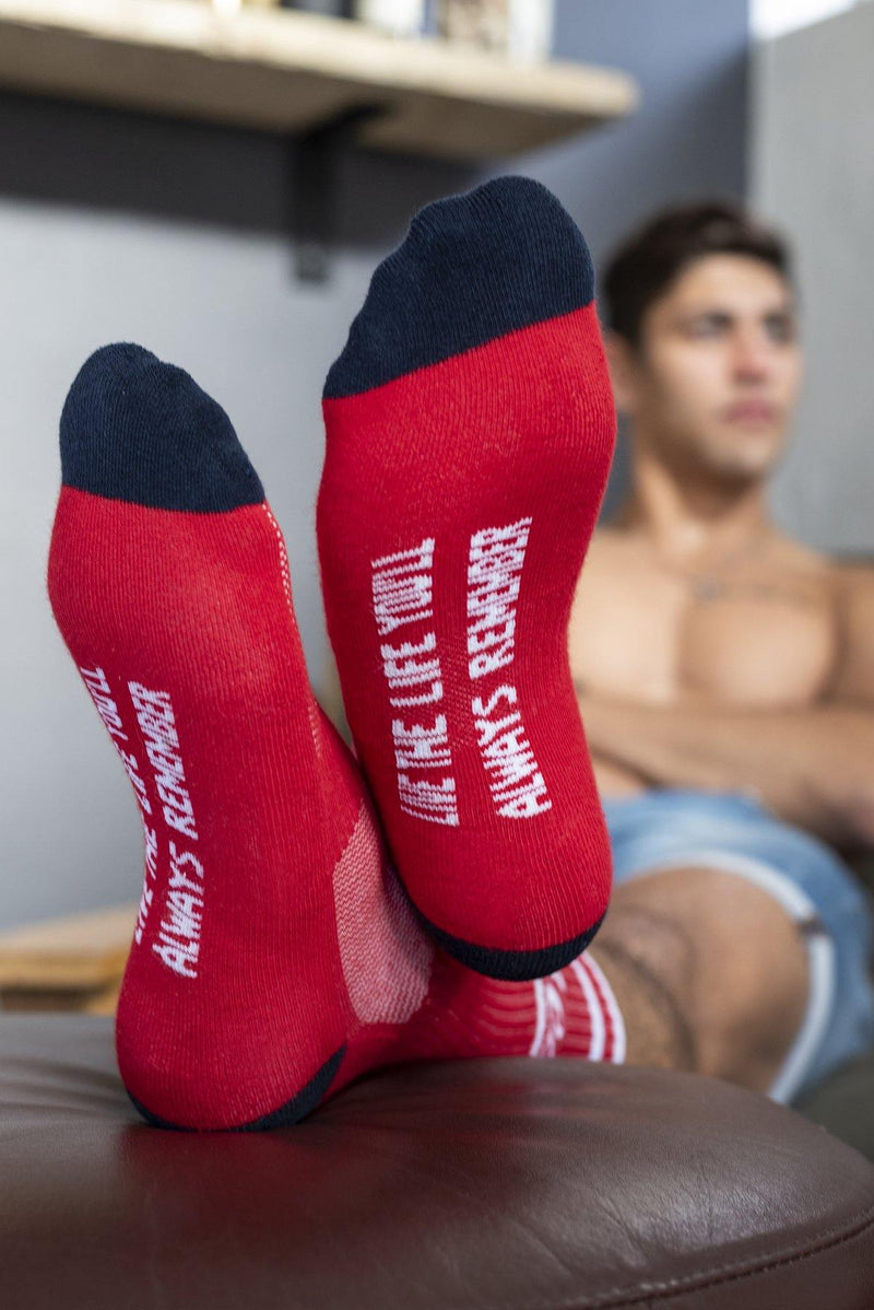 Stellies Socks in Robot Red - Stellies Authentic Clothing