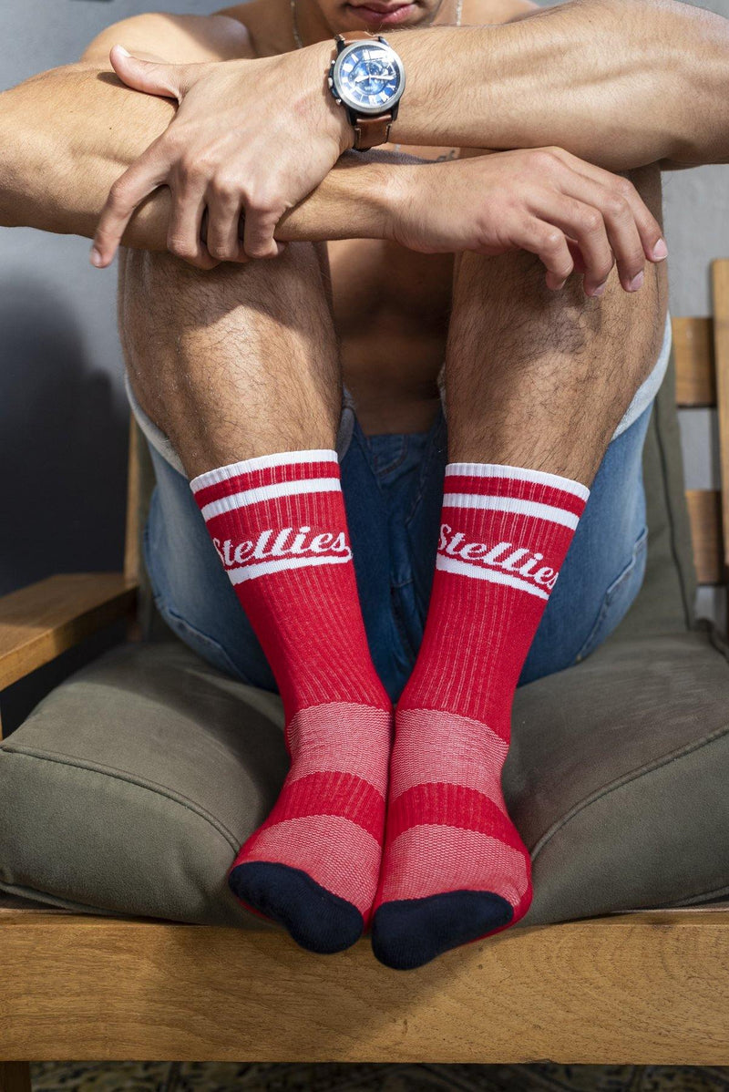 Stellies Socks in Robot Red - Stellies Authentic Clothing