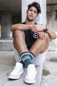 Stellies Socks in Bottle Green - Stellies Authentic Clothing