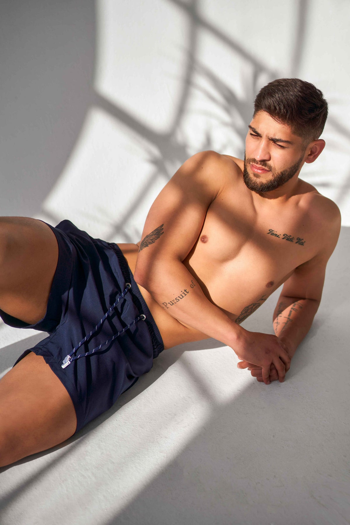 Luxe Swim Short - Navy