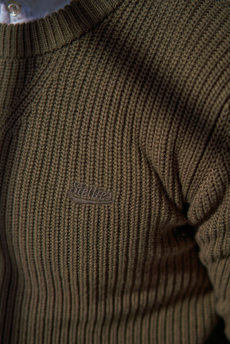 Heavy Knit Pullover - Sage