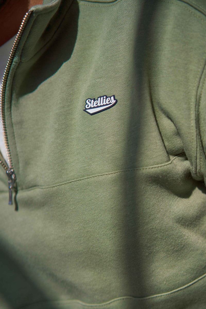 Classic Half-Zip Pullover - Spanish Moss