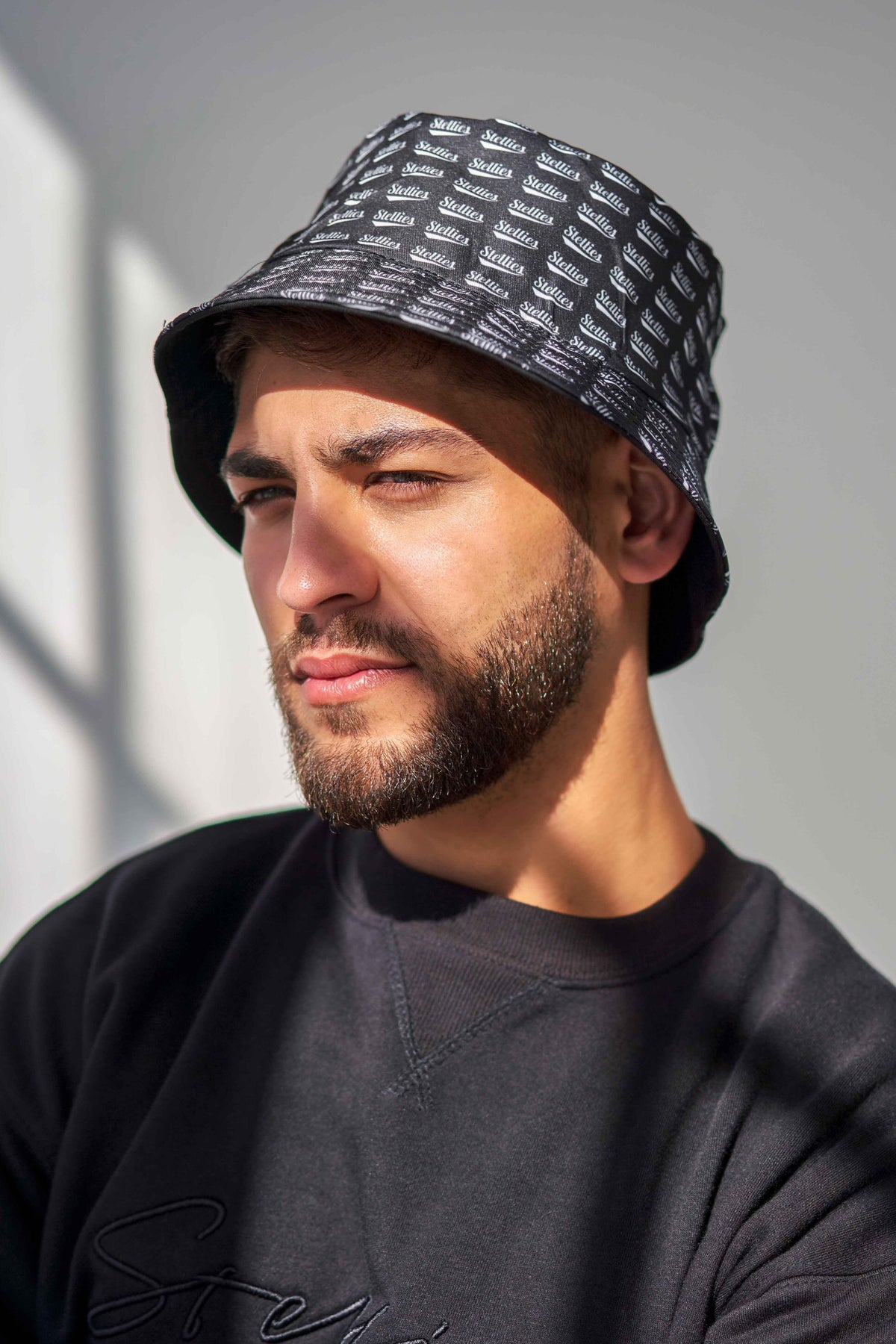 The Reversible Bucket Hat In Monochrome