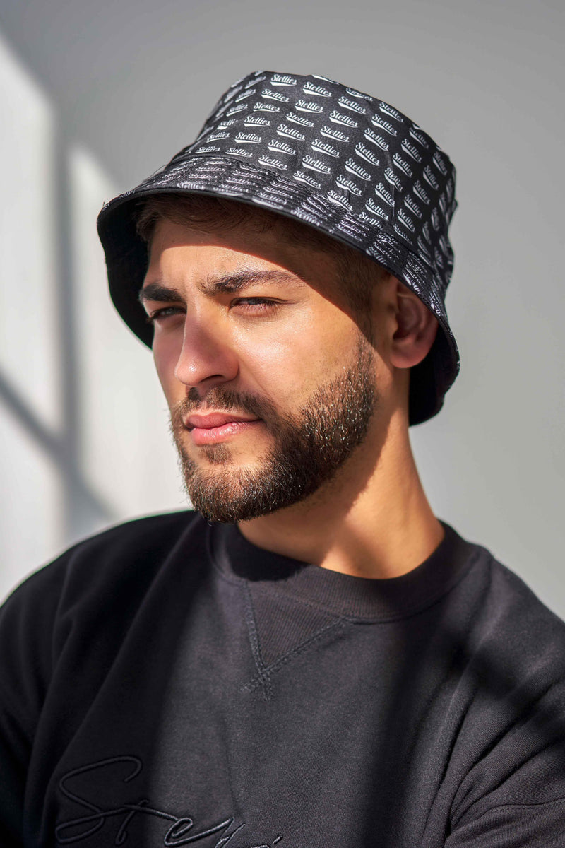 The Reversible Bucket Hat In Monochrome