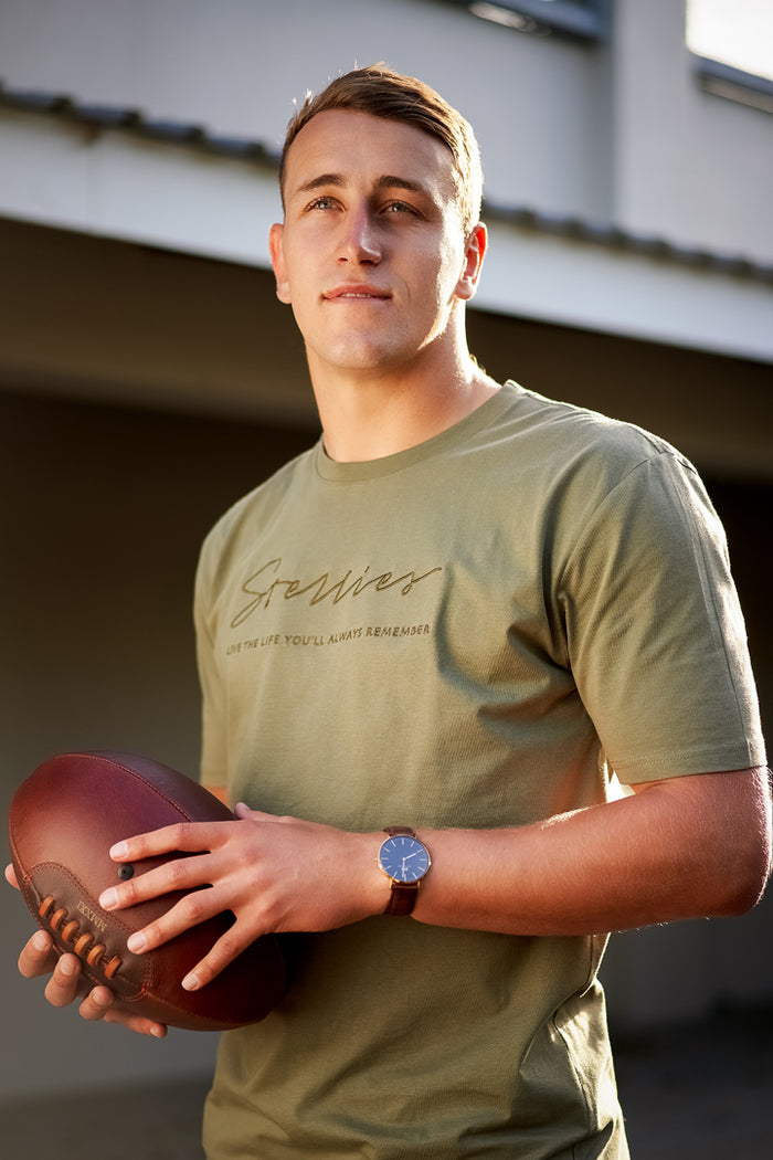 Signature T-shirt - Forest Green
