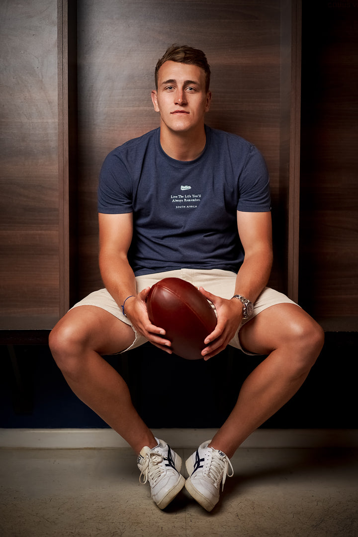 The Prestige T-shirt - Navy Melange