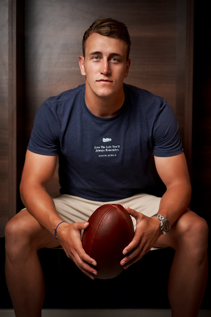 The Prestige T-shirt - Navy Melange