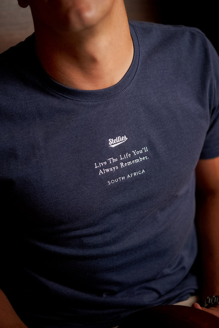 The Prestige T-shirt - Navy Melange