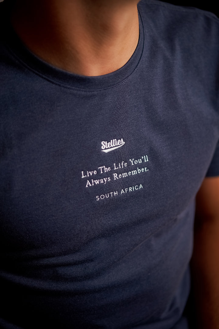The Prestige T-shirt - Navy Melange