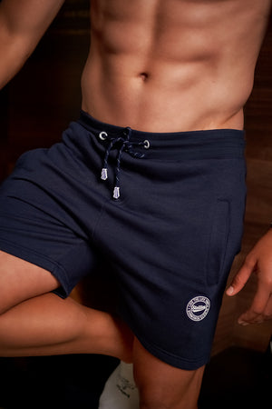 The Luxe BSB Track-Shorts in Navy