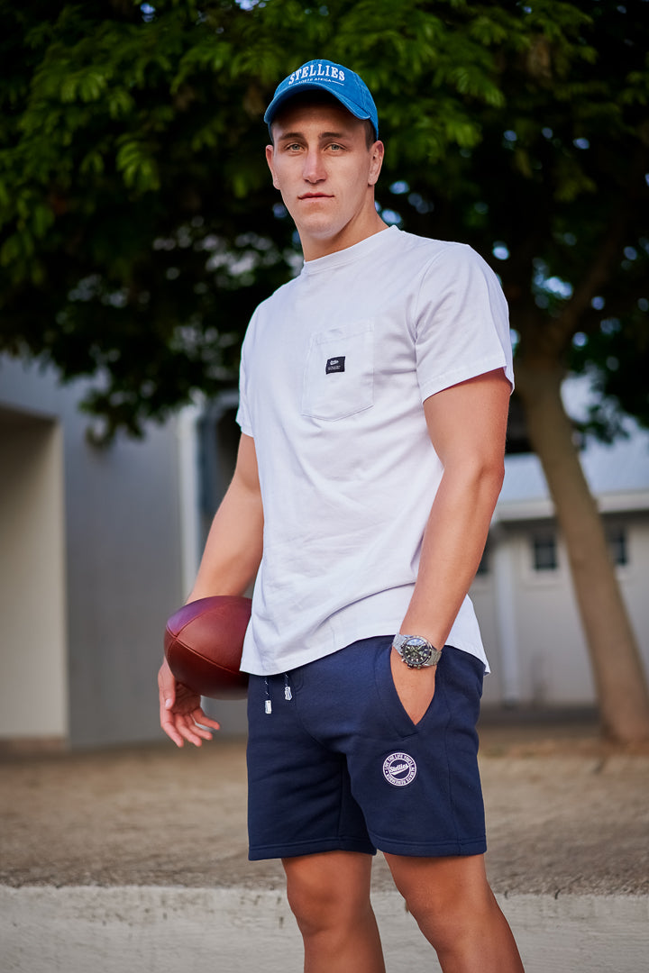 The Luxe BSB Track-Shorts - Navy