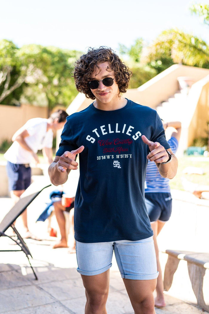 The Wine Country T-shirt - Navy