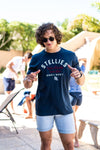 The Wine Country Tee in Navy