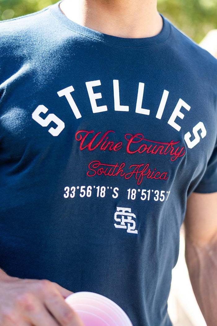 The Wine Country T-shirt - Navy
